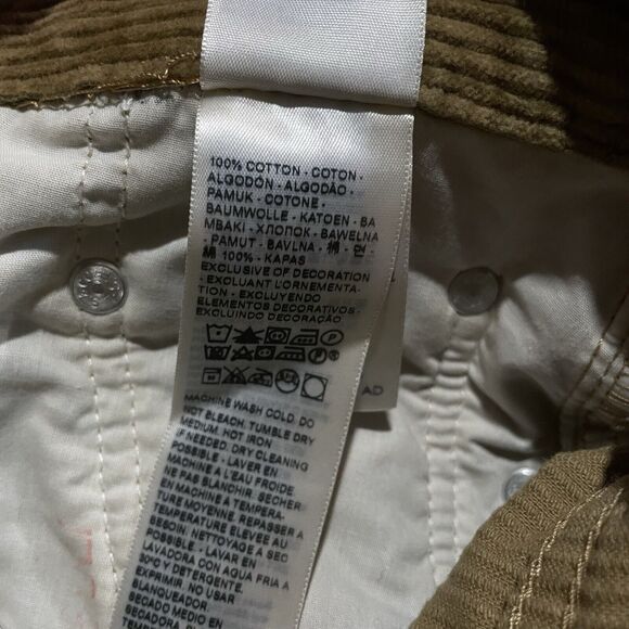 Levis Corduroy Pants 5 Pocket Straight Leg Original Fit Womens 29x30 New - Picture 7 of 11